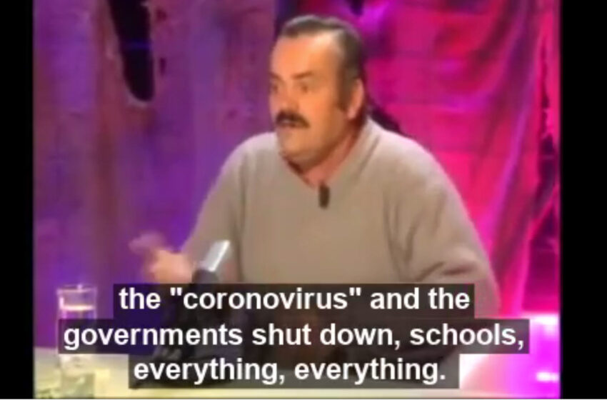  (3 mins) – Bleak Comedy – 100 Years Ago They Had This Thing Called CoronaVirus