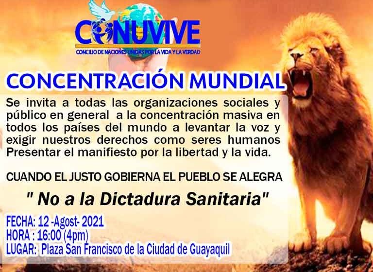  Guayaquil se Defiende! / Guayaquil Fighting Back! – 12 Agosto 2021 – 16.00 – Plaza San Francisco.