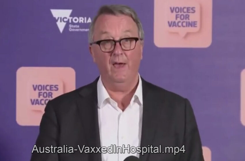  (1 min) – Australia – Only 5% of latest hospital admissions of 385 people for Covid – were UNVACCINATED.