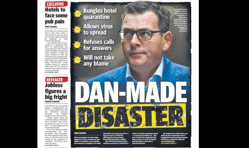  (2 mins) – Victorian Premier Daniel Andrews is a Moron and a Tyrant – Remove By Any Means Necessary