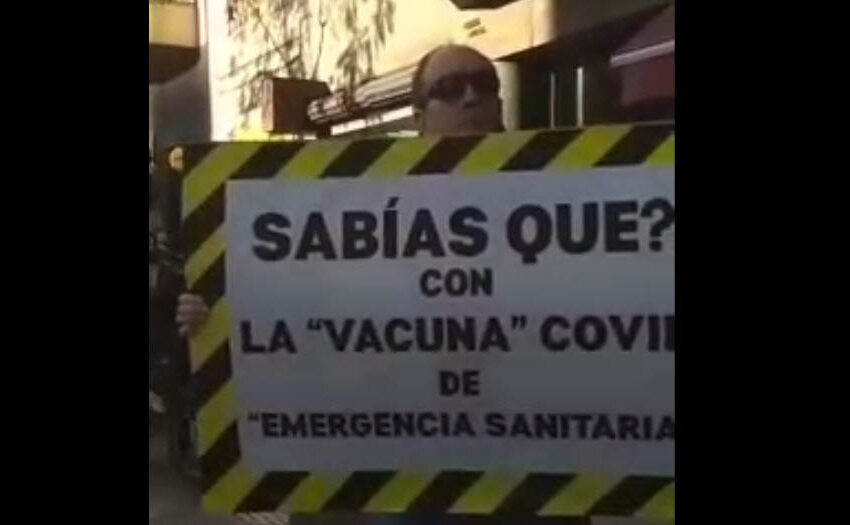  (1 min) – Argentinos despiertos tratando de concienciar a la población